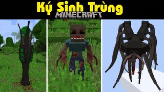 Hướng dẫn cách cài và review mods Ký Sinh Trùng trong Minecraft|Minecraft GainG