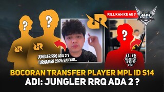 Adi: Jungler RRQ Ada 2 ? Bocoran Transfer Player MPL ID S14 dari ONIC Adi ! Roster Baru AE Rill Kah?