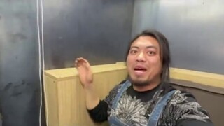 [Mature] Japanese chatterbox angels look at the handmade steel safe house made by Geng and are shock