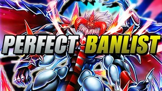 This Yu-Gi-Oh! Ban List is perfect...