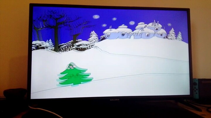 Barbapapa deel 6 kerst met Barbapapa Dvd menu