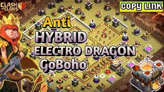 NEW TH11 WAR BASE ANTI HYBRID | COPY LINK | CLASH OF CLAN