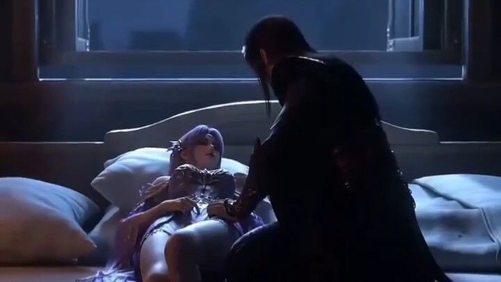 Xiao Yan tengah malam merawat toksisitas Ernan Siu Yixian, namun aksinya ketahuan oleh Raja Naga dan