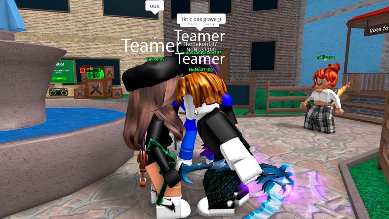 Destroying a hacker in mm2 #murdermystery2 #mm2 #roblox