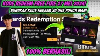 KODE REDEEM FREE FIRE TERBARU 27 MEI 2024 HARI INI | KODE REDEEM FF TERBARU 27 MEI 2024