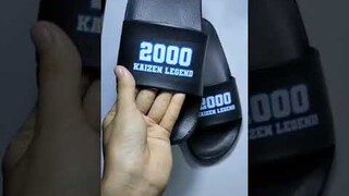 Xưởng sản xuất dép Nguyễn Như Anh chia sẽ mẫu đép 2002 Kaizen Legend.
