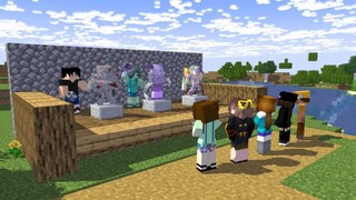 Statue the are really anime to be good character - minecraft animation