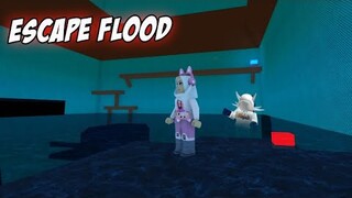 KABUR DARI BANJIR YG ANEH - FLOOD ESCAPE CLASSIC ROBLOX INDONESIA