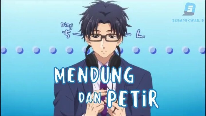 Laki kok takut petir 😝 momen kocak anime wotakoi dubbing indonesia