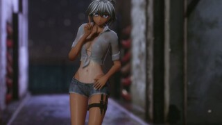 【Touhou MMD】Miss Sakuya dancing Cynical Night Plan under the stars
