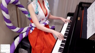 [Datang dan belajar piano dari adikku] Lagu pembuka One Piece Luffy ONE PIECE OP ke-24