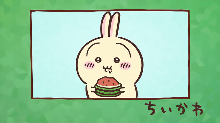 【Rekonstruksi AI】Chiikawa subtitle Indonesia Episode 371 “Semangka Mengalir ②”