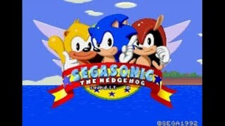 SegaSonic the Hedgehog walkthrough (reupload)