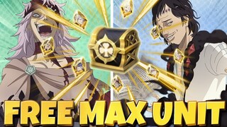 HOW TO GET GLOBAL FREE MAX LR +5 CHARACTER - Black Clover Mobile