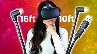 16ft / 10ft Oculus Link Cable ALTERNATIVES By PartyLink Review