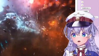 Japanese vtuber was blown away by the super realistic robot when watching Pacific Rim