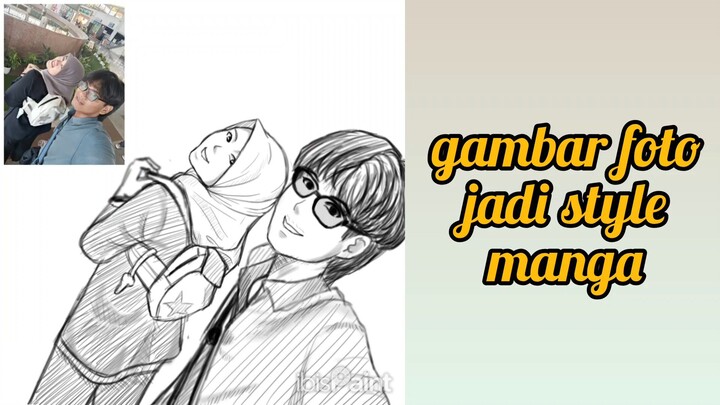 gambar couple jadi karakter manga