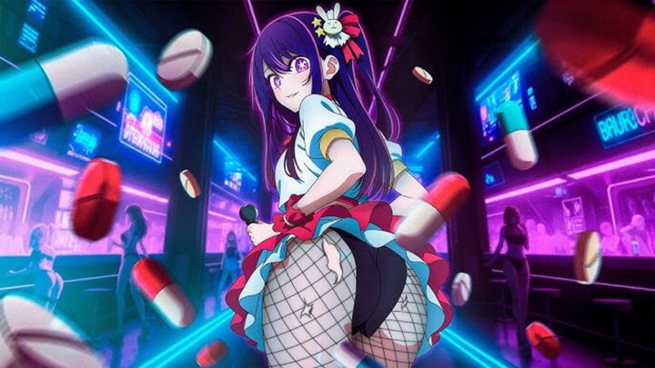 Anime oshi no ko s2 MC ini di lestoran bersama teman nya sambil mengobrol🔥😎( Lycris x AMV)#