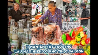 TỔNG HỢP 11 MÓN ĂN VẶT TUỔI THƠLÂU NĂM HIẾM CÓ KHÓ TÌM Ở SÀI GÒN | Địa điểm ăn uống