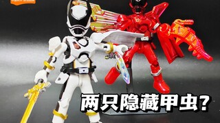 两只隐藏甲虫？