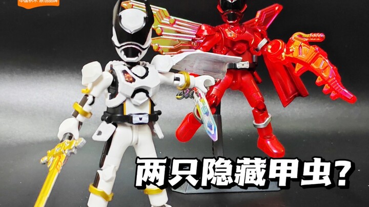 两只隐藏甲虫？