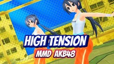 DANCE KREASI AKB48 - HIGH TENSION MMD MIKUMIKUDANCE COVER