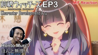 [ID Blind Reaction] Maebashi Witches EP3 - Character Development Azu