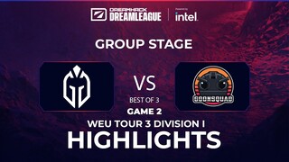 Game 2: Gaimin Gladiators vs GoonSquad | DPC WEA 2022 Tour 3: Division