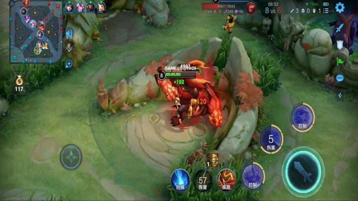 VGVD_ sức mạnh của tướng raz trong liên quân Trung Quốc