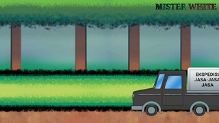 animasi mister enterprise mobil lompat