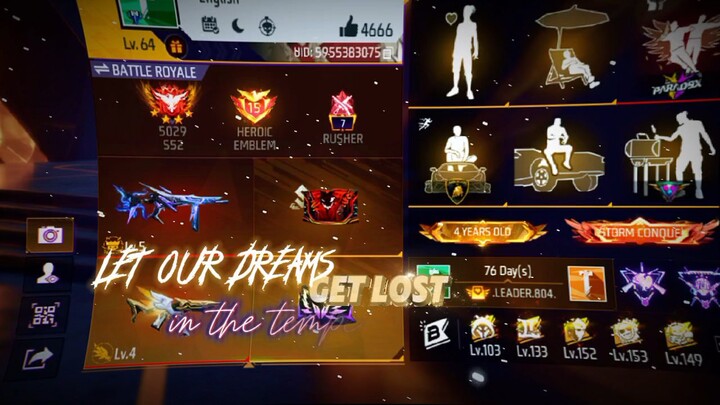 Free Fire I'd Pakistan server #Pakistan