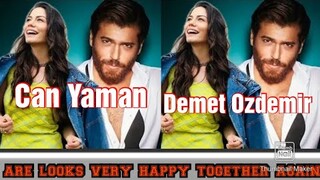 Can Yaman and Demet Ozdemir their are looks very happy Again together