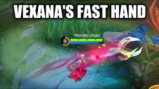 BUFFED VEXANA HAVE ANNOYING HAND