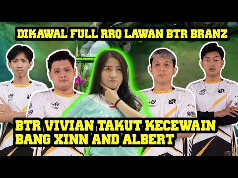 BTR VIVIAN CEMAS KETEMU BTR BRANZ | VIVIAN AUTO SERIUS MATIIN MUSIK | Mobile Legends BangBang