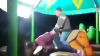 公牛上的汉子