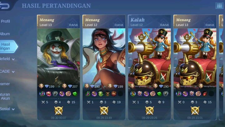 history mobile legends