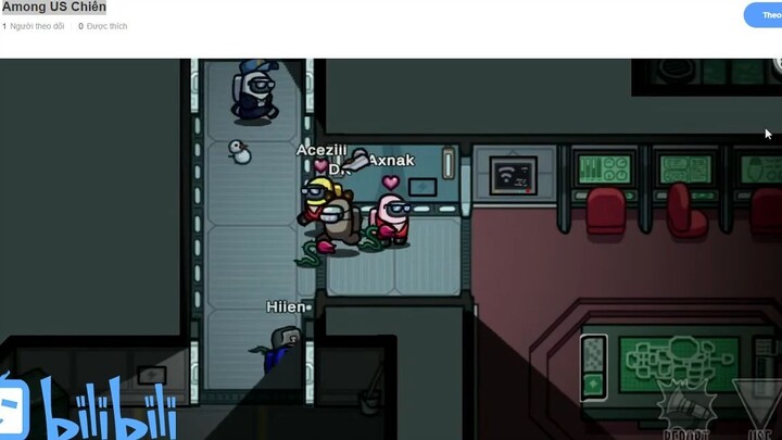 Dừa cái lòng khi con bé mình ghét bị xử #amongus