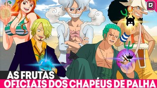 AS AKUMAS NO MI GERADAS PELOS SONHOS DE CADA CHAPÉU DE PALHA - ONE PIECE
