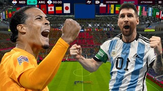 FIFA Mobile Soccer Android Gameplay | Netherlands VS Argentina | FIFA World Cup 2022 | PACK OPENING