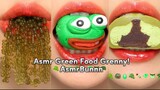 Asmr Green Food - Green Grenny!