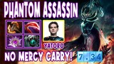 Yatoro Phantom Assassin Hard Carry Highlights Gameplay 24 KILLS | NO MERCY CARRY! | Trend Expo TV