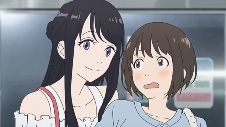 The girl stopped time just to peek at the school beauty's panties