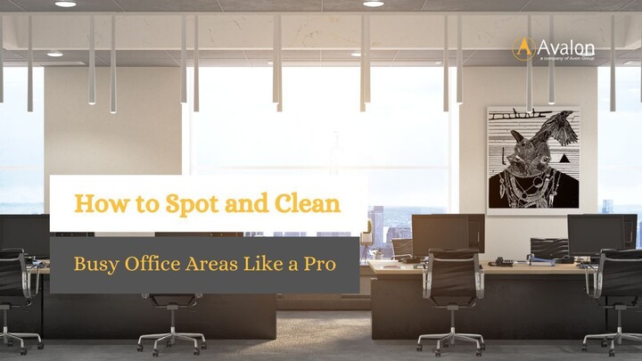 How to Spot and Clean Busy Office Areas Like a Pro
