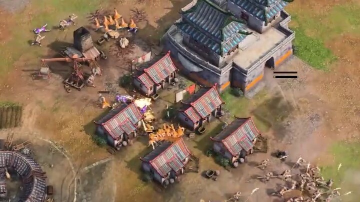 Break through the siege! How could Dayuan be trapped by foreigners! 【Age of Empires 4】