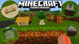 แจก+สอนลงแอดออนบ้านจิ๋วขนาด1บล็อกโครจเจ๋ง!!ขนาดเล็กมากใช้ได้จริงด้วย Minecraft pe 1.16.221 Addon