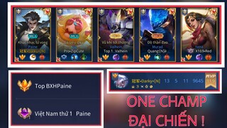 Chiêm Ngưỡng Kĩ Năng Thật Sự Của TOP 1 PAINE VIỆT NAM Mùa 14 Cùng Trận Đại Chiến ONECHAMP Đỉnh Cao