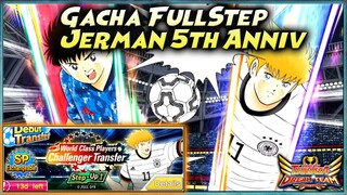 DRAMA GACHA!! GACHA JERMAN 5th Anniv FULL STEP , SCHNEIDER!! LETS GO!! 🔥 Captain Tsubasa Dream Team