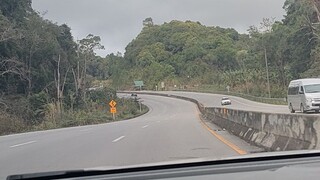 on the way