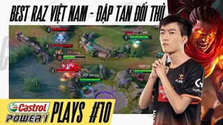 Bách đá Raz KHÔNG NGÁN bất kỳ AI | CASTROL POWER1 PLAYS #10 - ĐTDV mùa Xuân 2021