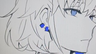 "Handsome guy, could you please turn your head?"